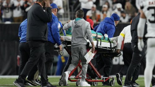 Miami Dolphins coach says Tagovailoa in good spirits after concussion, as NFL review underway