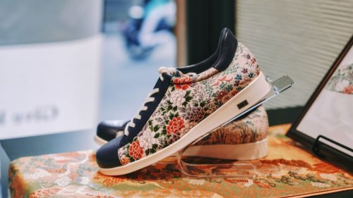 This Tokyo startup is turning discarded kimonos into stylish sneakers