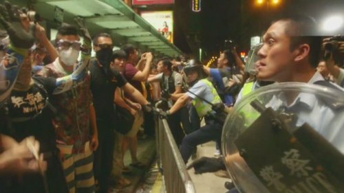 Hong Kong leader C.Y. Leung: ‘External forces’ involved in protests