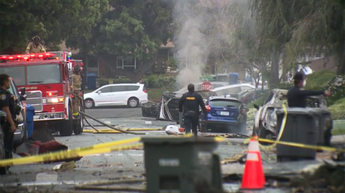 Business jet crash in San Diego neighborhood leaves multiple people dead, officials say