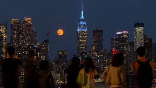 The full strawberry moon will rise in the night sky this week