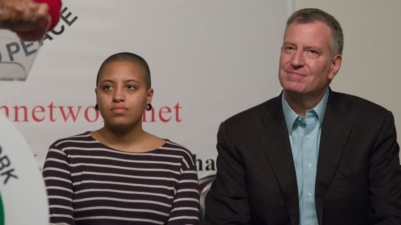 New York City mayor’s daughter arrested alongside protesters for ‘unlawful assembly’