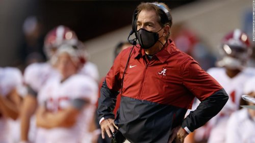 Alabama's Nick Saban tests positive for Covid-19 and is displaying symptoms