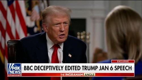 Trump says ‘I have an obligation’ to sue the BBC in Fox interview