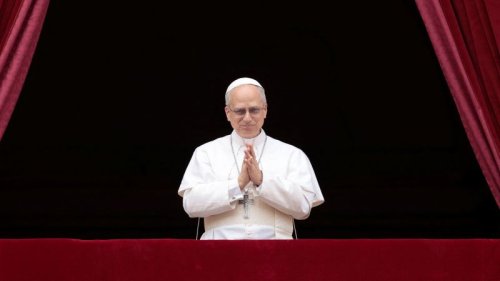 ‘Never again war!’ Pope Leo calls for peace in Ukraine and Gaza in first Vatican address since his election
