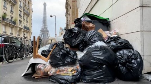 Trash is piling up on the streets of Paris. Here’s why