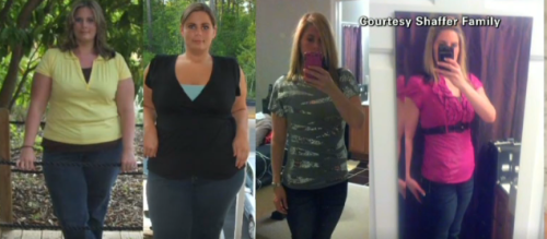 Esposa de un militar pierde más de 45 kilos para sorprender a su marido