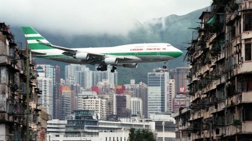 One of the scariest airports in the world is now a giant stadium