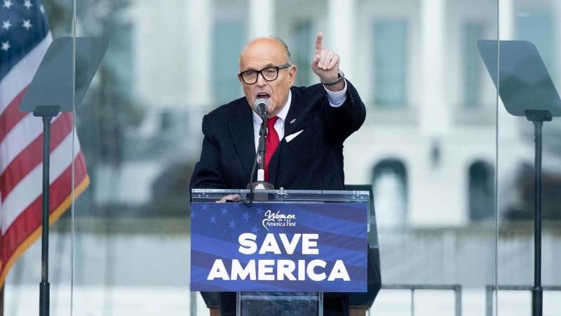 Giuliani, who urged Trump supporters to have ‘trial by combat,’ says he wasn’t literally calling for insurrection