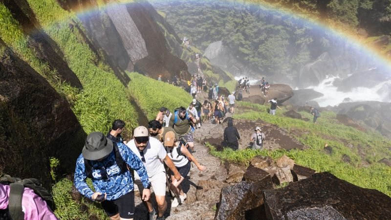 ‘L.A. at rush hour.’ ‘Disney World.’ American national parks feeling the strain this summer