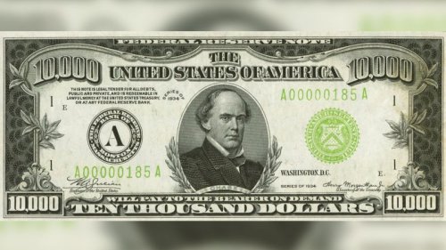 $10,000 bill from Great Depression era sells for $480,000 at auction