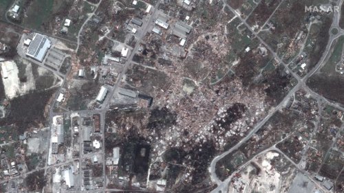 Satellite images show the devastation Hurricane Dorian caused in the Bahamas