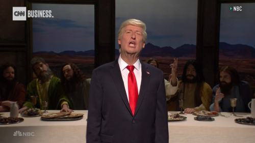 ‘snl Imagines President Trump At The Last Supper Flipboard 0933