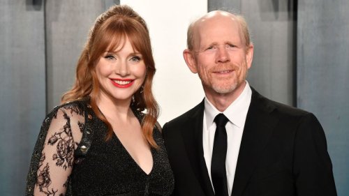 Bryce Dallas Howard says she went into ‘momager’ mode for dad Ron Howard’s cameo on ‘The Studio’