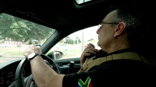 ‘They’re shooting!’: CNN rides along with private security groups battling to stop gangs of carjackers in South Africa