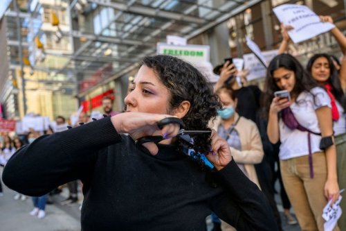 Grief, protest and power: Why Iranian women are cutting their hair