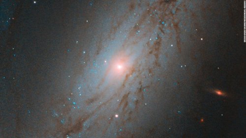 Hubble spots galaxy moving away from us at 3 million miles per hour