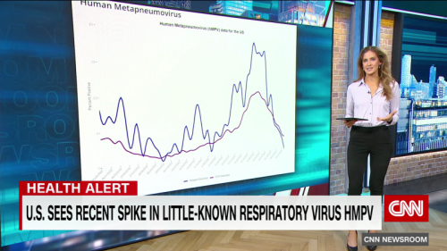 U.S. sees recent spike in little-known respiratory virus HMPV