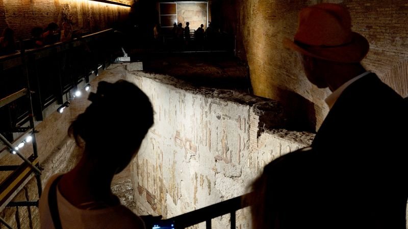 Biggest-ever Roman wall mosaic, featuring mysterious port city, revealed