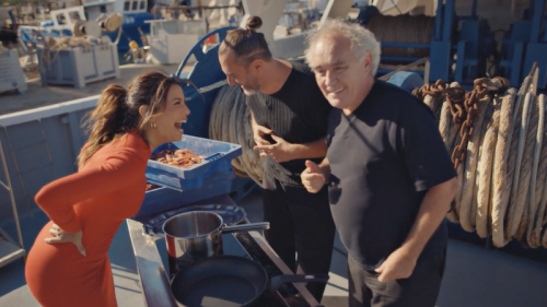 World’s most influential chef wows Eva Longoria with fisherman’s stew