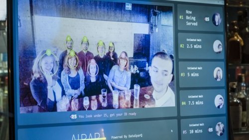 AI technology will decide who’s next in line at the bar