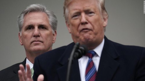 Kevin McCarthy is officially in Donald Trump's doghouse