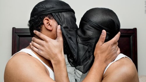 This photo of a kiss is a modern allegory for queer Black love