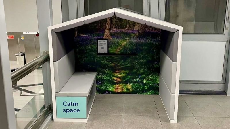 ‘That’s a dog kennel’: London Tube’s ‘calm space’ in station met with public ridicule and confusion