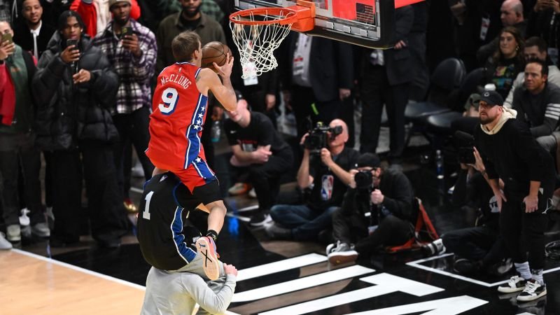 From G-leaguer to NBA Slam Dunk winner: Mac McClung steals the show at All-Star Saturday night