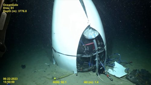 US Coast Guard releases suspected audio recording of Titan submersible implosion