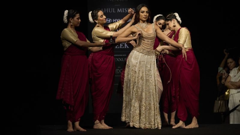 Indian brands are going global, but bridal couture still remains its backbone