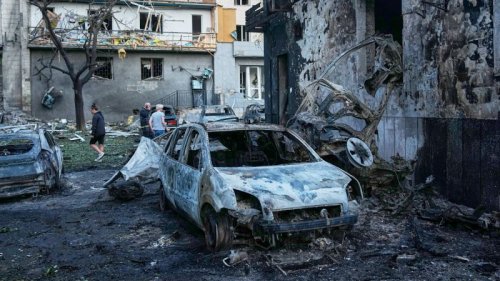 Russia unleashes one of biggest ballistic missile attacks of the Ukraine war, Kyiv says