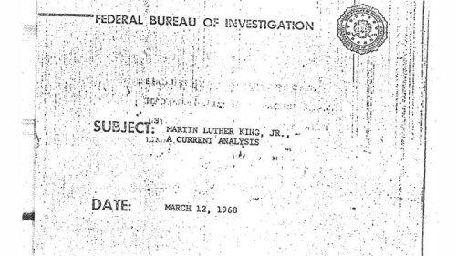 Secret Martin Luther King document included in JFK file release