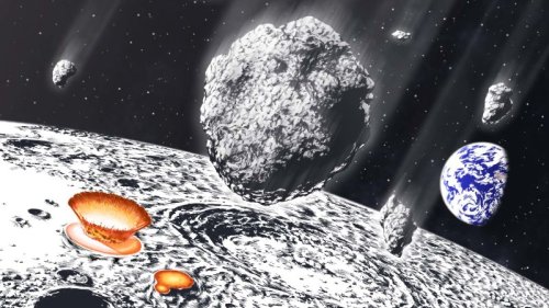 A massive asteroid shower hit Earth and the moon 800 million years ago, study says