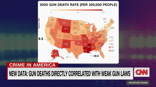 Study says more gun laws mean fewer gun deaths