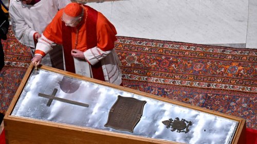 Cardinals seal Pope Francis’ coffin, formally ending his lying in state at the Vatican