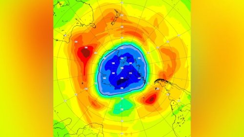 The ozone hole over the South Pole is now bigger than Antarctica
