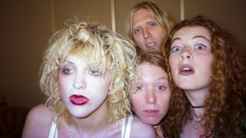 She was a ’90s grunge queen. These are her photos on the road