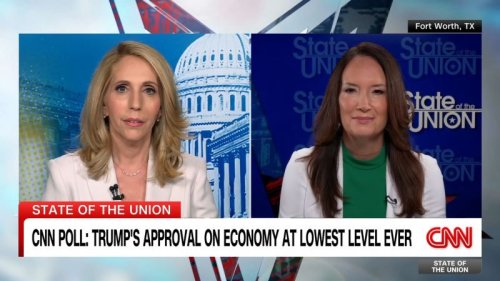 Watch Trump Cabinet Secretary react to Trump’s low approval in new CNN poll