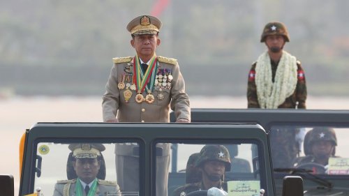 Myanmar junta throws huge military parade days after new US sanctions