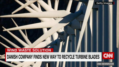 Danish company finds new way to recycle turbine blades