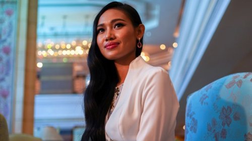 Myanmar beauty queen facing junta threat leaves Thailand for Canada
