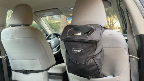 This $10 trash can is the secret to a clutter-free car