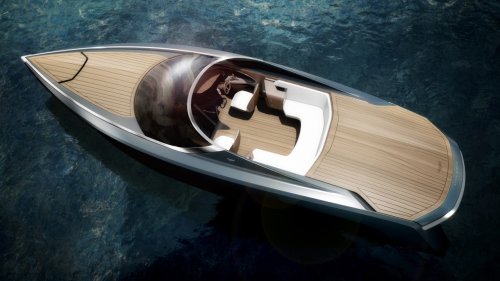 Aston Martin Unveils Design for Its First-Ever Superyacht