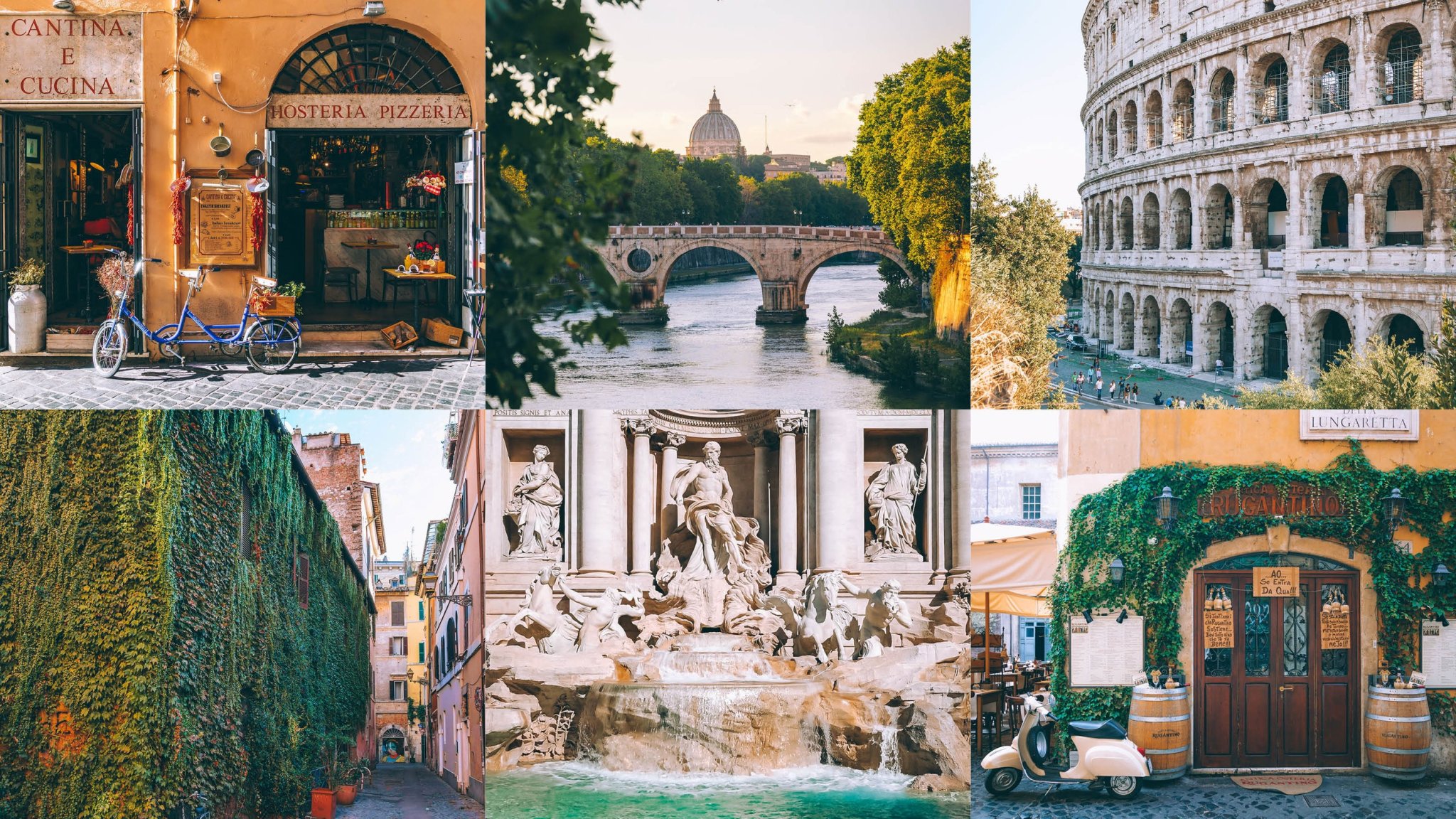 The most scenic spots in Rome
