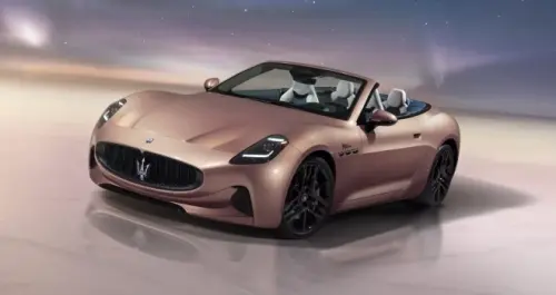 Maserati completa su gama eléctrica con el GranCabrio Folgore