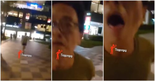 Coughing crusader on the loose: Singaporean chased by aggressive man at City Square Mall