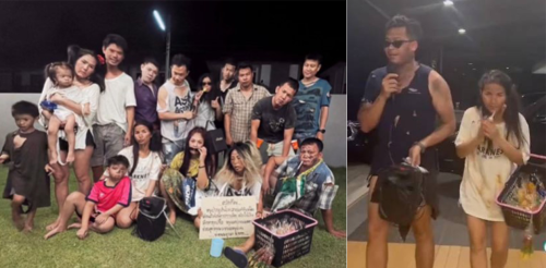 Thais mock poor and cosplay beggars to celebrate birthday (Video)