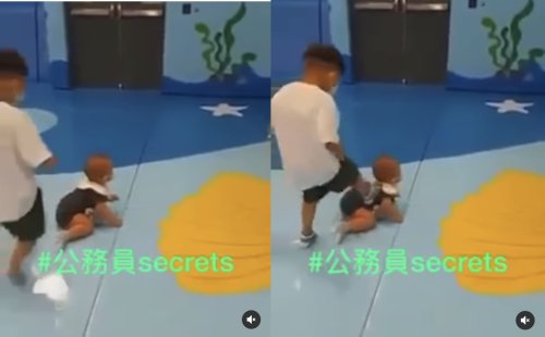 Video of 6-year-old kicking infant in Tin Shui Wai sports center draws outrage