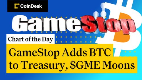 GameStop Adds Bitcoin To Treasury, $GME Moons